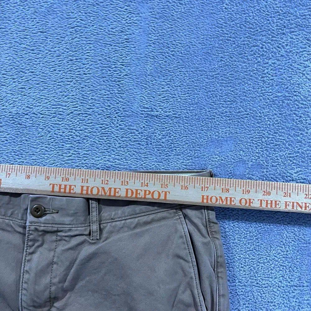 J Crew Pants Mens 34x29.5* Tan Classic Fit Chinos‎ Preppy Casual 100% Cotton